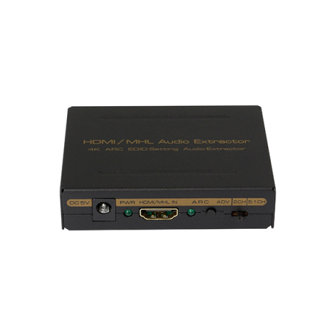 HD2HDMI PLUS – Conversor HDMI a HDMI+Stereo+Fibra óptica. Con función Bypass.