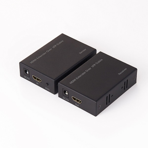 HET004 – Extensor de señal HDMI hasta 60 mts con 1 cable Ethernet (CAT 5/6) + IR