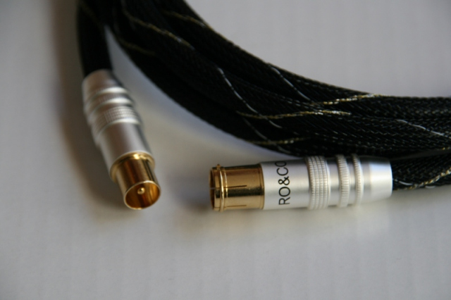 ROTV-20 - Cable de antena de 2.0 mts
