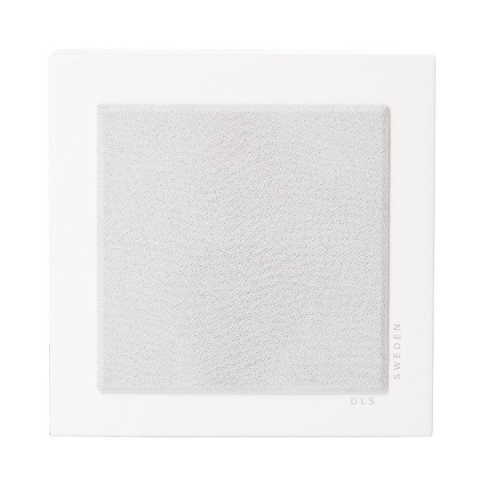 Dls - Pareja de altavoces de pared.  Flat box mini. Color Blanco.