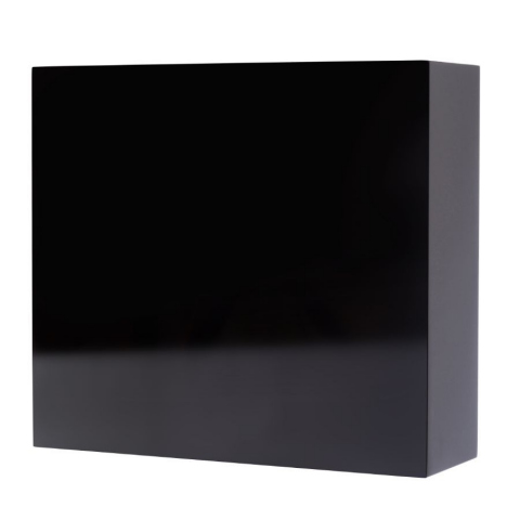 Dls - Subwoofer activo 8" para colgar en pared. Color Negro. ref. FlatSub Midi Black.