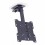 soporte tv bajo estanteria flipdown negro