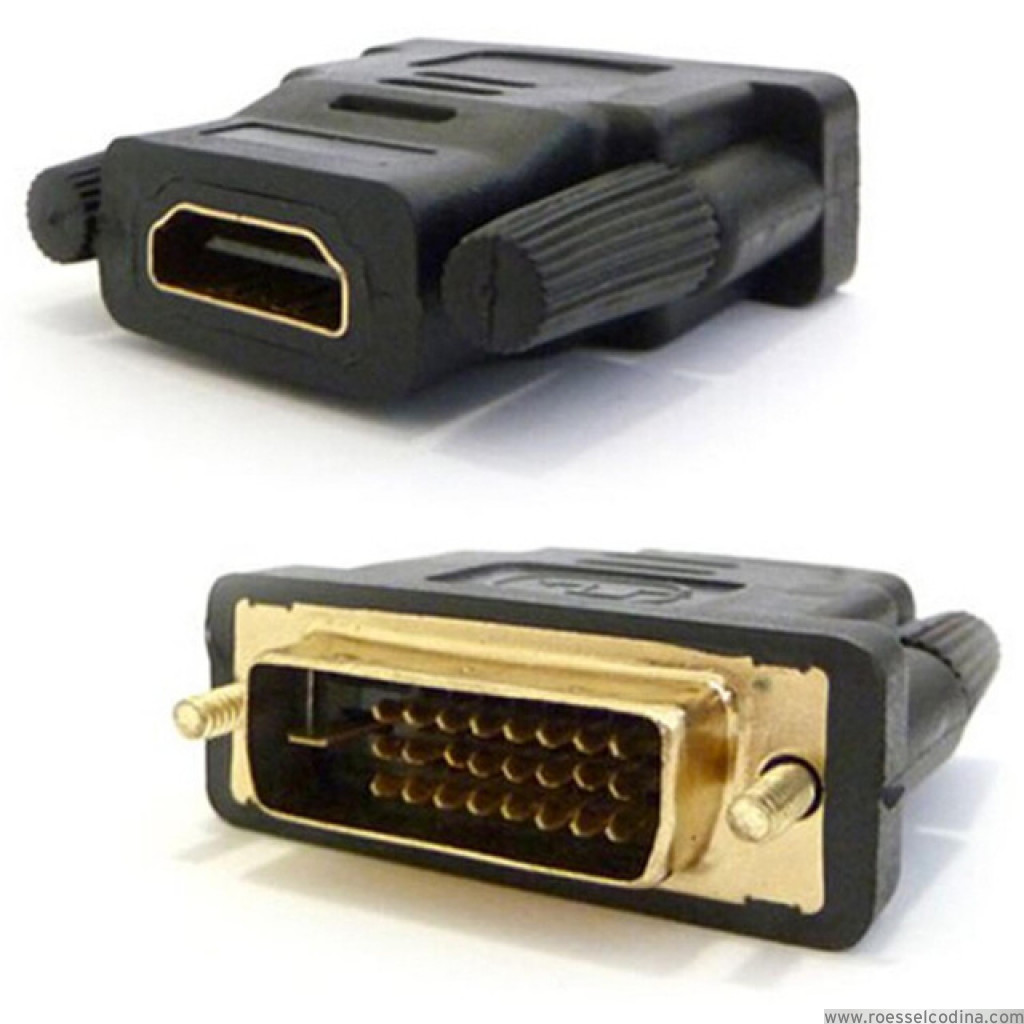 LINDY 41227: Adaptateur HDMI, fiche HDMI vers port DVI-D chez