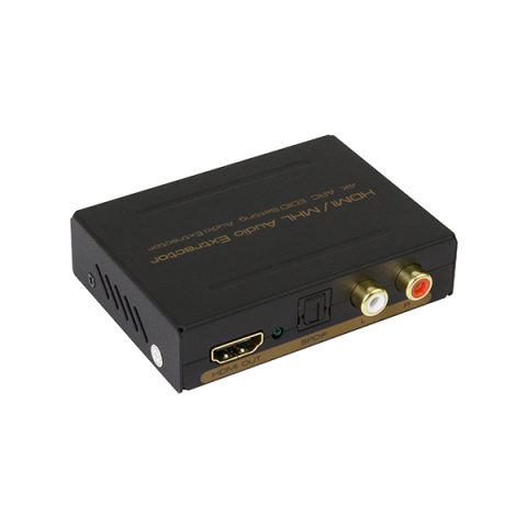 HD2HDMI PLUS – Conversor HDMI a HDMI+Stereo+Fibra óptica. Con función Bypass.