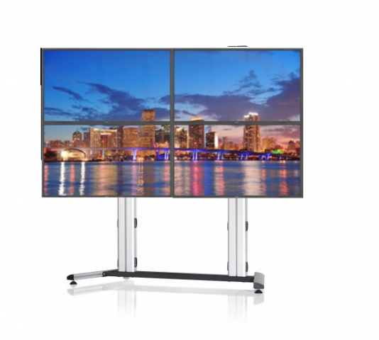 VIDEOWALL B-4218 - Soporte para 4 pantallas de TV. 2x2. (180 cms)