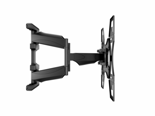 Multibrackets - FLEXARM Fullmotion Dual - Soporte TV de pared con brazo. Separación de la pared: 46,0 cms. Para TV entre 40" y 70". Color negro.