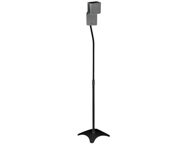 SPEAKERSTAND - Pareja de soportes para altavoces surround. Color negro.