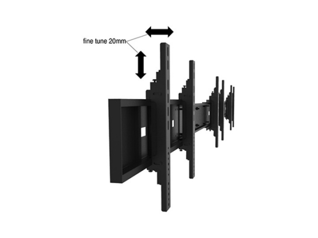 VIDEOWALL STAND 16 - Soporte para 16 pantallas de TV (4x4) . (PLAZO DE ENTREGA 20 DIAS)