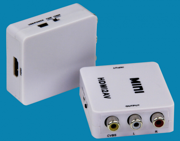 RO390 – Conversor HDMI a Stereo + Video-compuesto. Cable USB.