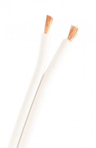 ARCTIC150/1W - Cable de altavoz OFC. 2x1,5mm. Blanco. Por metros.