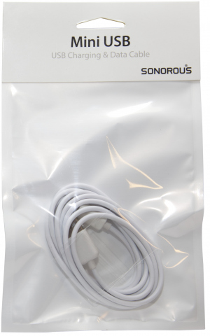 Sonorous Mini USB 1.5 - CABLE mini USB a USB de 1,5 mts