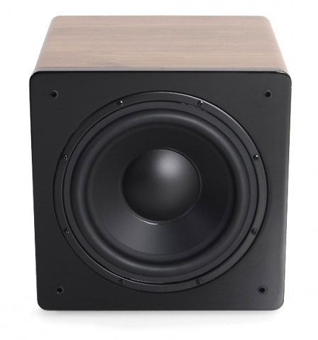 Dynavoice - Subwoofer amplificado CHALLENGER SUB-10-Roble natural.