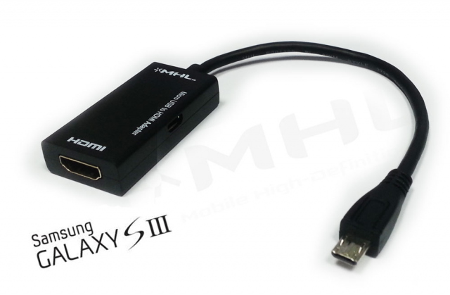 RO&CO  - CABLE MHL (MICRO USB) a HDMI (S-2)