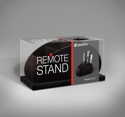 REMOTE STAND NEGRO - Estuche para mantener ordenados los mandos a distancia. C/negro
