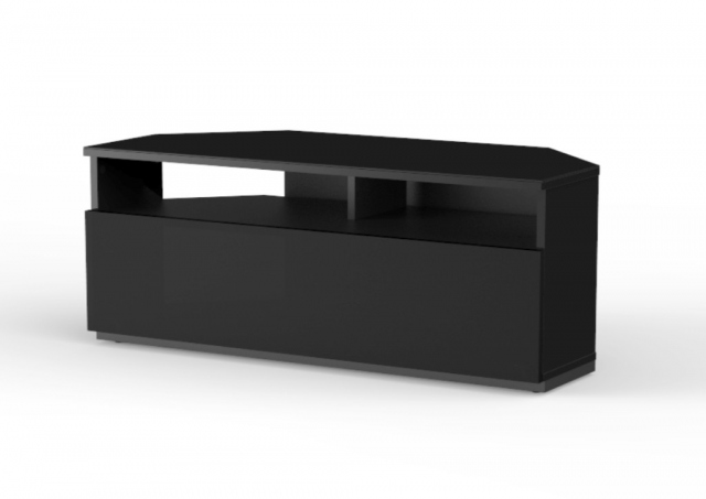 Sonorous - Mueble TV para esquina Ref. TRD-100 NN (100 cms de ancho). Negro.